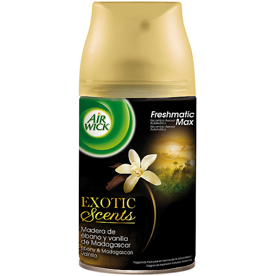 Air Wick FreshMatic Max Ebony & Madagascan Vanilla náhradní náplň 250 ml