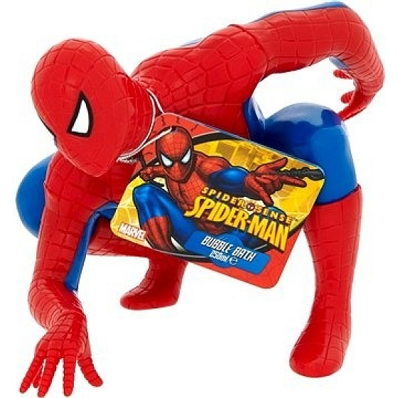 Marvel Spiderman 3D koupelový a sprchový gel pro děti 250 ml.