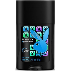 Playboy Generation for Him antiperspirant deodorant stick pro muže 51 g