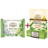 Green Pharmacy Aloe Vera a Limetka balzám na rty 2 x 3,6 g + Verbena a Limetka s olivovým olejem toaletní mýdlo 100 g, kosmetická sada
