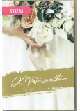 Nekupto Přání k svatbě 115 x 170 mm G 21 3450 J