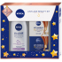 Nivea Anti-Age denní krém pro zlepšení kontur pro ženy 65+ 50 ml + noční krém pro zlepšení kontur pro ženy 65+ 50 ml + micelární voda zklidňující 200 ml, kosmetická sada