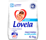 Lovela proszek do prania białego dla niemowląt, 41 prań, 4,1 kg