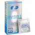 Durex Invisible XL Extra Large extra cienki kondom, extra duży, dla maksymalnej wrażliwości, nominalna szerokość: 57 mm 10 sztuk