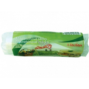 Folifix Food Bags Mikrotenové sáčky na roli 1 litr, 20 x 30 cm 50 kusů