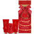 Grace Cole Wild Fig & Cranberry mycí gel 100 ml + tělový krém 100 ml + mycí houba, kosmetická sada pro ženy