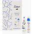 Dove Beauty For All Deeply Nourishing sprchový gel 250 ml + Original antiperspirant deodorant sprej 75 ml, kosmetická sada
