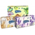 Big Soft Deluxe kosmetické papírové ubrousky 2 vrstvé v krabičce 100 kusů