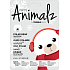 MasqueBar Pretty Animalz Lední medvěd textilní pleťová zklidňující maska 21 ml