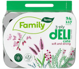 Tento Family Delicate papier toaletowy 117 rolek 3 warstwowy 24 sztuk