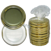 Víčko na zavařování ovoce a zeleniny 82 mm 10 kusů