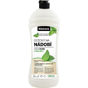 Balhome ocetowy środek do mycia naczyń o zapachu mięty 1 l