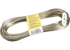 Spokar sznur do prania z stalowym linką, długość 20 metrów