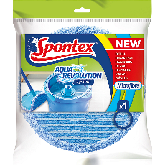Spontex Aqua Revolution System wymiana mopa