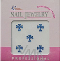 Absolute Cosmetics Nail Jewelry samolepicí kamínky na nehty 1 aršík