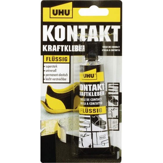 Uhu Kontakt Uniwersalne klej kontaktowy wodoodporny bardzo mocny 42 g