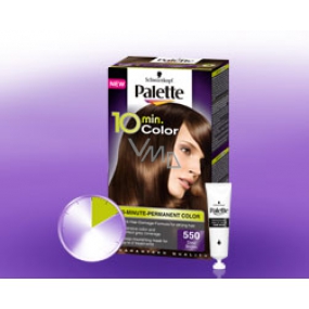 Schwarzkopf Palette 10 minut Color barva na vlasy 550 Zlatavě hnědá