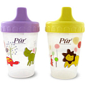 Púr Non Spill hrníček netekoucí s tvrdým pítkem +6 měsíců různé barvy a vzory 200 ml