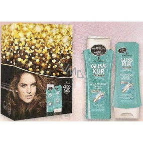 Gliss Kur Million Gloss šampon 250 ml + Gliss Kur Million Gloss kondicionér 200 ml, kosmetická sada
