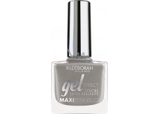 Deborah Milano Gel Effect Nail Enamel lak do paznokci 44 Dark Grey 11 ml
