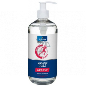 Alpa Sport Star Hřejivý masážní olej 500 ml