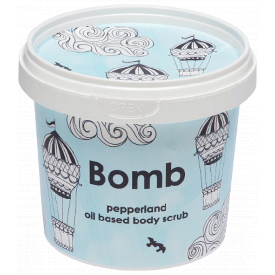 Bomb Cosmetics Pepř - Pepperland Přírodní sprchový pelling 400 g