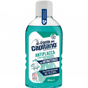 Pasta Del Capitano Antiplacca woda ustna bezalkoholowa 400 ml