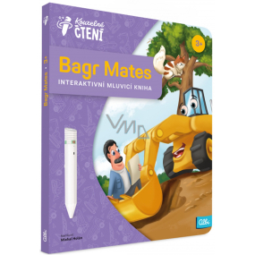 Albi Magiczna Książka Interaktywna Koparka Mates, wiek 3+