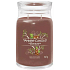 Yankee Candle Praline & Birch - Pralinka i brzoza świeca zapachowa Signature duża szklana 2 knoty 567 g