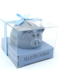 Albi Świnka na szczęście skarbonka Dla najlepszego taty 6 x 7,5 cm