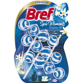 Bref WC blok Spa Moments Vitality, 3× 50 g Bref WC blok Spa Moments Vitality, 3× 50 g