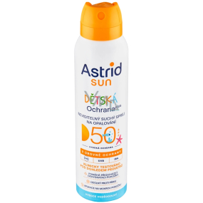 Astrid Sun Kids OF50 niewidoczny suchy spray 150 ml