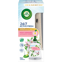 Air Wick Active Fresh automatyczny dyfuzor na bazie wody i wkład kwiaty jaśminu, 1+228 ml