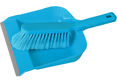 Spokar Color 5215, zestaw miotełka z szufelką, z listwą