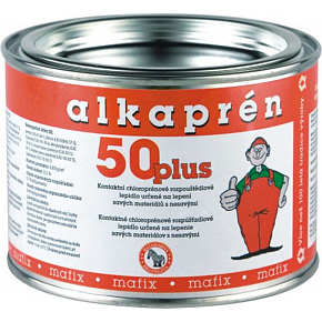 Alkaprén 50 plus, beztoluene klej kontaktowy, do gumy, metalu, szkła, 500 ml