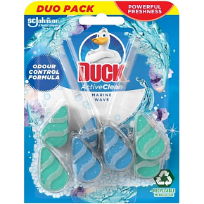 Duck Active Clean Marine Wave WC zawieszenie do toalety, 2 × 38,6 g Duck Active Clean Marine Wave WC zawieszenie do toalety, 2 × 38,6 g