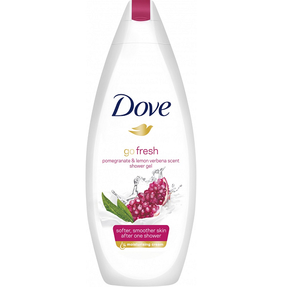 Dove Go Fresh Revive Granátové jablko & Verbena sprchový gel 250 ml