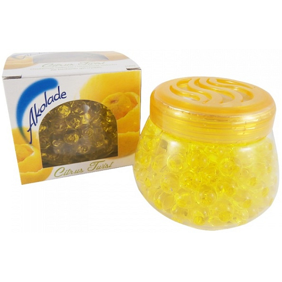 Akolade Crystals Citrus Twist gelový osvěžovač vzduchu 180 g
