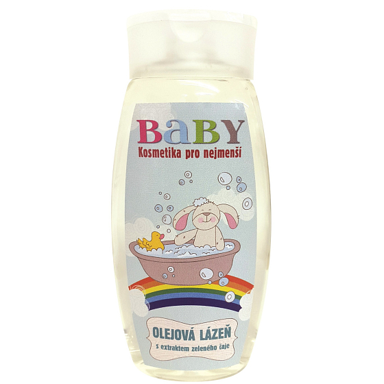 Bohemia Gifts Baby kosmetika pro nejmenší koupelová olejová lázeň 250 ml