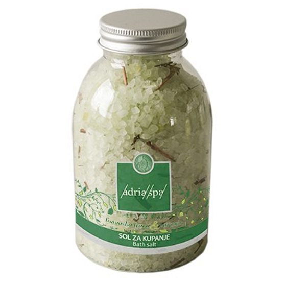 Adria Spa Citronová tráva & Pomeranč intenzivní sůl do koupele pro pevnou a napjatou pokožku 300g