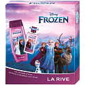 La Rive Disney Frozen parfémovaná voda 50 ml + 2v1 sprchový gel 250 ml dárková sada pro děti + Sprchový gel La Rive 2v1 Minie 250 ml NAVÍC