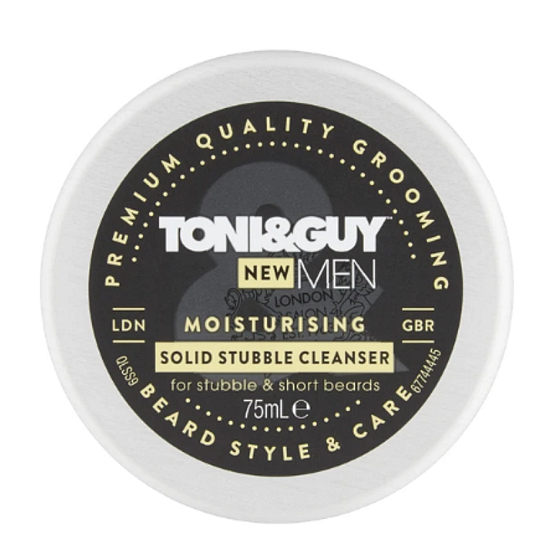 Toni&Guy Men Solid Stubble Cleanser na krótki zarost i twarz 75 ml