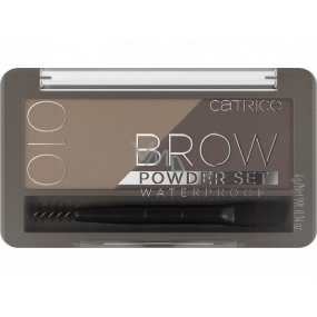Catrice Brow Powder Set Waterproof zestaw do brwi wodoodporny 010 Ash Blond 4 g