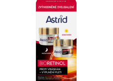 Astrid Bioretinol zaawansowany krem na dzień i noc przeciw zmarszczkom, 50+50 ml
