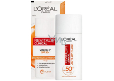 Loreal Paris Revitalift Clinical Anti-UV SPF 50+ dzienny fluid dla starzejącej się skóry 50 ml
