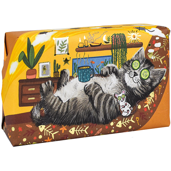 English Soap Kot - Mythical & Wonderful hydratační toaletní mýdlo s bambuckým máslem 190 g