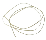 Kůže płaska pśaskowa 2 mm, długość ok. 120 cm 1 sztuka
