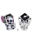 Charm Sterlingové stříbro 925 Disney Lilo a Stitch k promoci 2025, korálek na náramek gradace