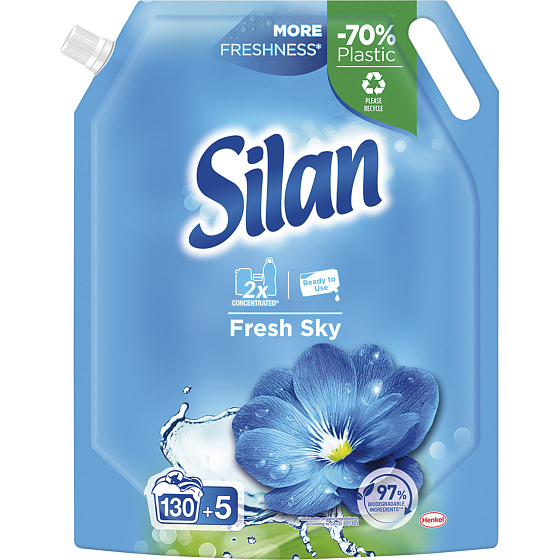 Silan płyn do zmiękczania Fresh Sky 135 prań, 1485 ml