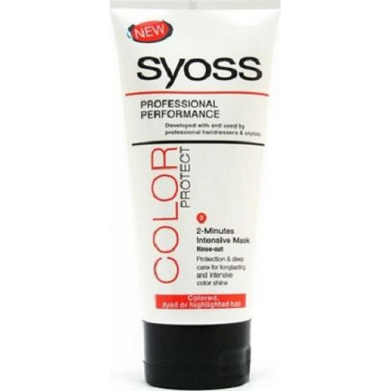 Syoss Color Protect 2 minutová intenzivní maska pro barvený vlas 200 ml